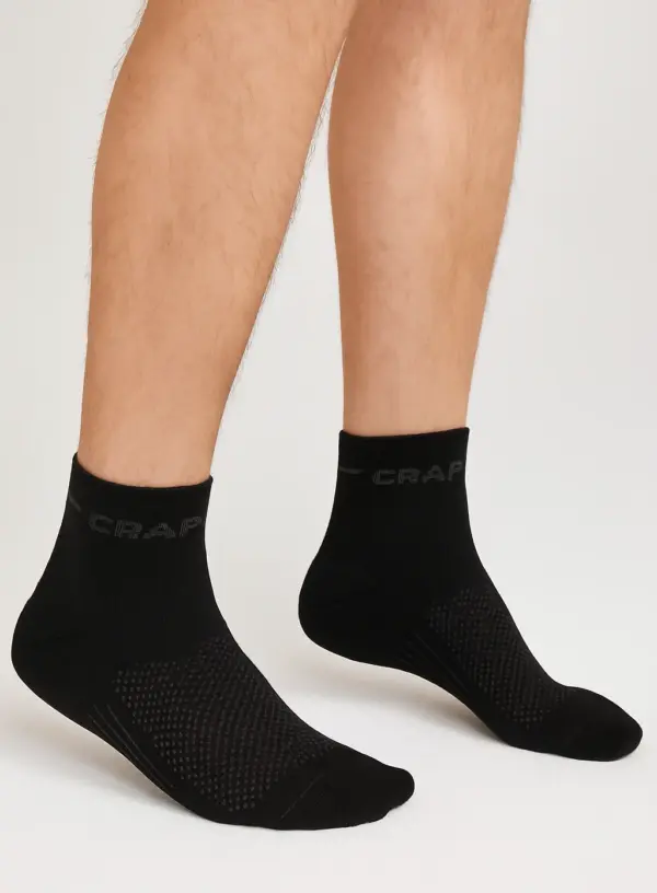 3-paar quarter sport sokken Core Dry - Korte sport sokken - Anti zweet