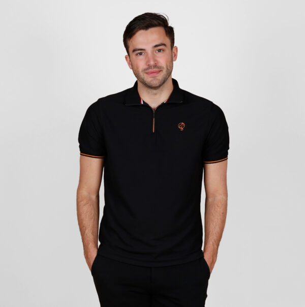 Heren Polo Ace | Zwart