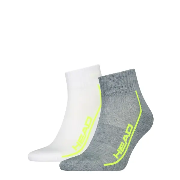 Performance 2-paar Quarter Sportsokken - Korte Katoenen sportsokken dames en heren