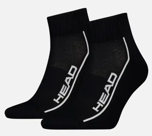 Performance 2-paar Quarter Sportsokken - Korte Katoenen sportsokken dames en heren